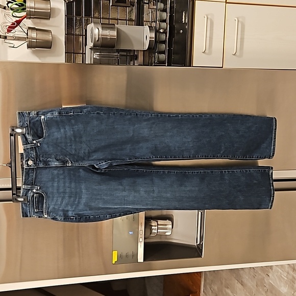 💕NYDJ💕 Marilyn Straight Leg Jeans ~ Marcel Blue 12 NWT - Picture 8 of 16